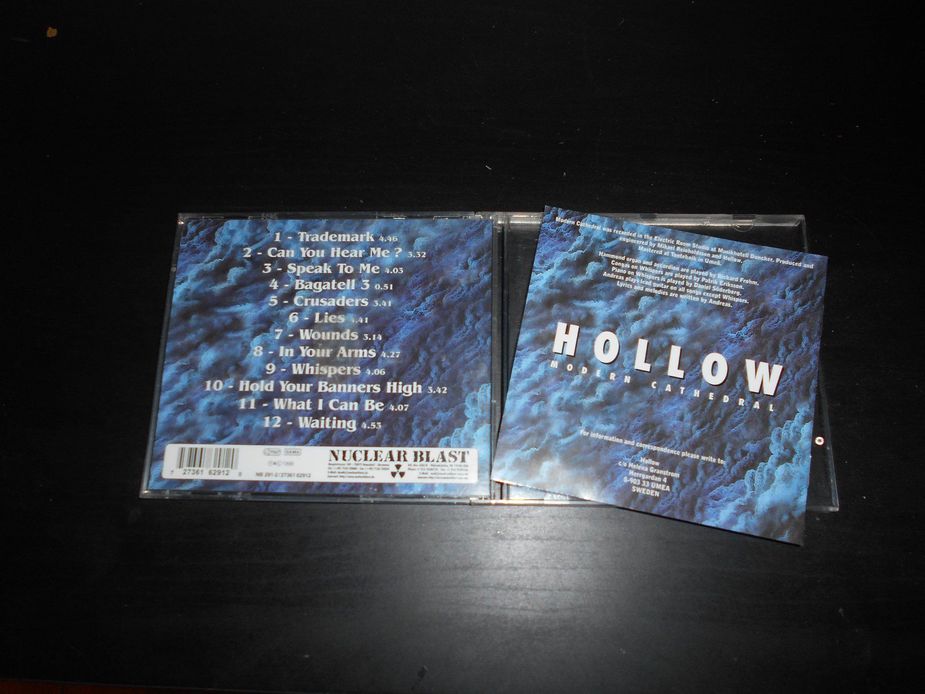 CD: Hollow – Modern Cathedral / 1998 – Usato da Aarberg venduto da witchhunter01 1