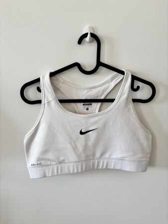 Brassière sport Nike Dri-Fit blanc taille L
