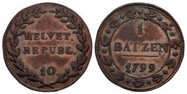 HR Batzen 1799 ohne Mz mit 10 /2340/