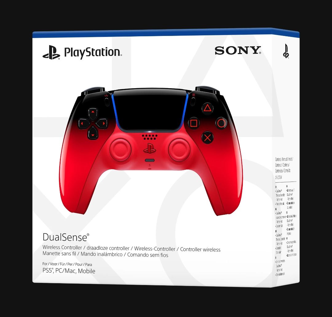 Controller: NEU OVP Sony DualSense Wireless Controller Rot Schwarz PS5 – Neu und originalverpackt aus Schaffhausen von _ALEJNA_
