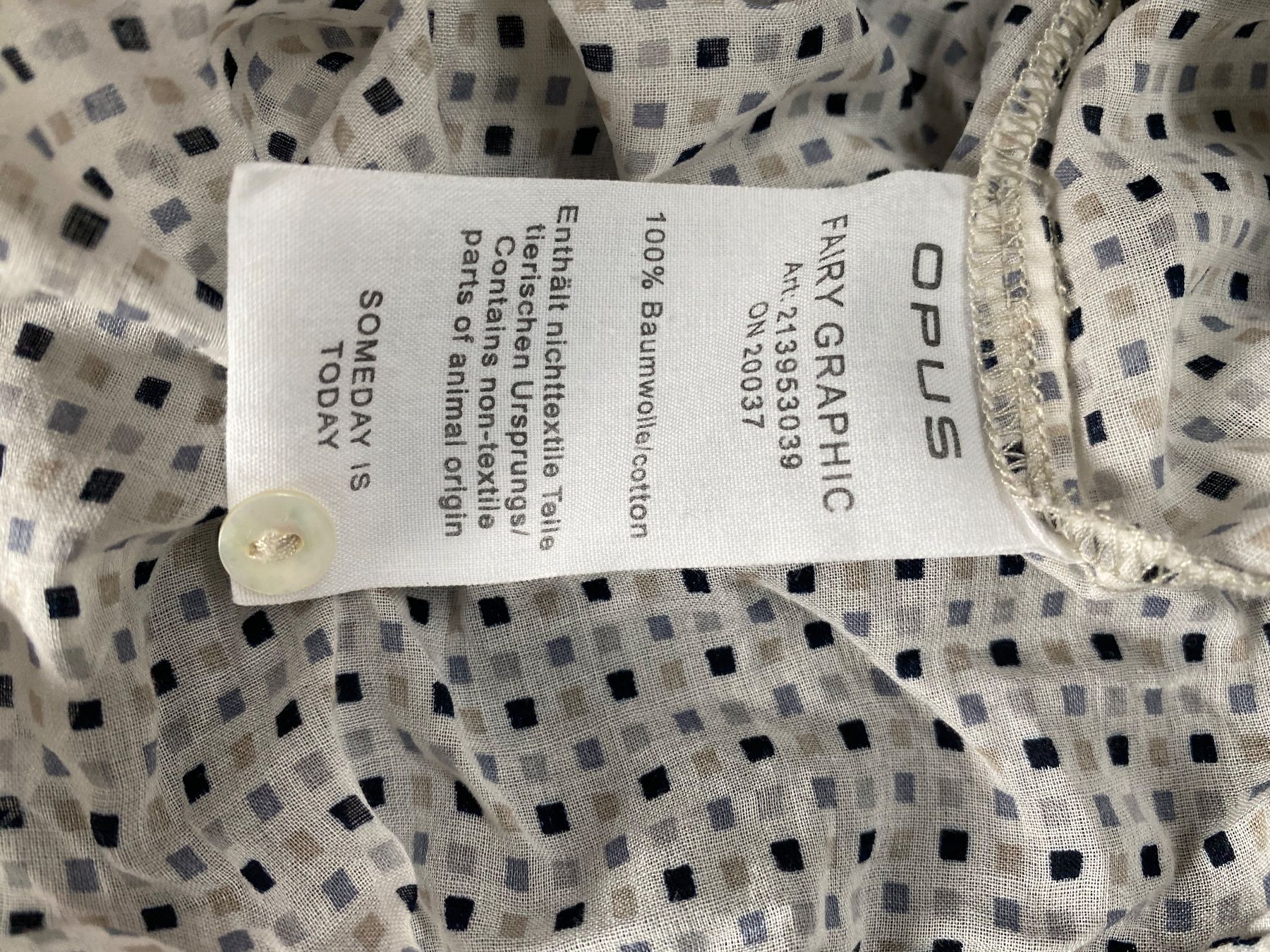 Opus Camicette: Bluse Opus mit Punkten – Usato da Chur venduto da simhofstr 4