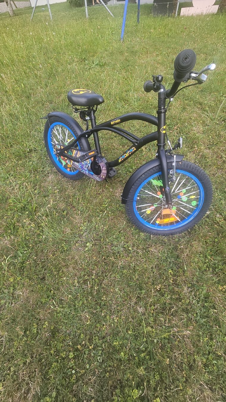 Biciclette: Batman Kinderfahrrad 16 Zoll – Usato da Zürich venduto da nic_dx6j 4