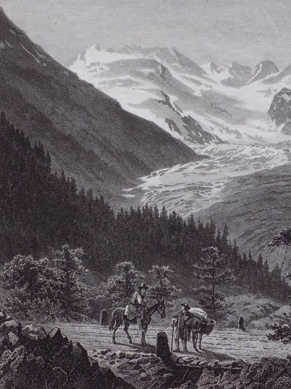 Incisioni: Berninakette Morteratsch Gletscher – Usato da Risch venduto da Rischli15 4