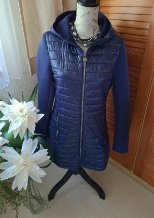 Mantel animalfree Gr S blau