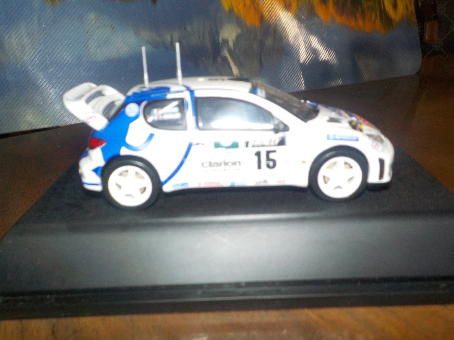Peugeot Modellini d'auto: JADA Peugeot 206 WRC 1999 – Usato da Grolley venduto da fab_9vm2 1