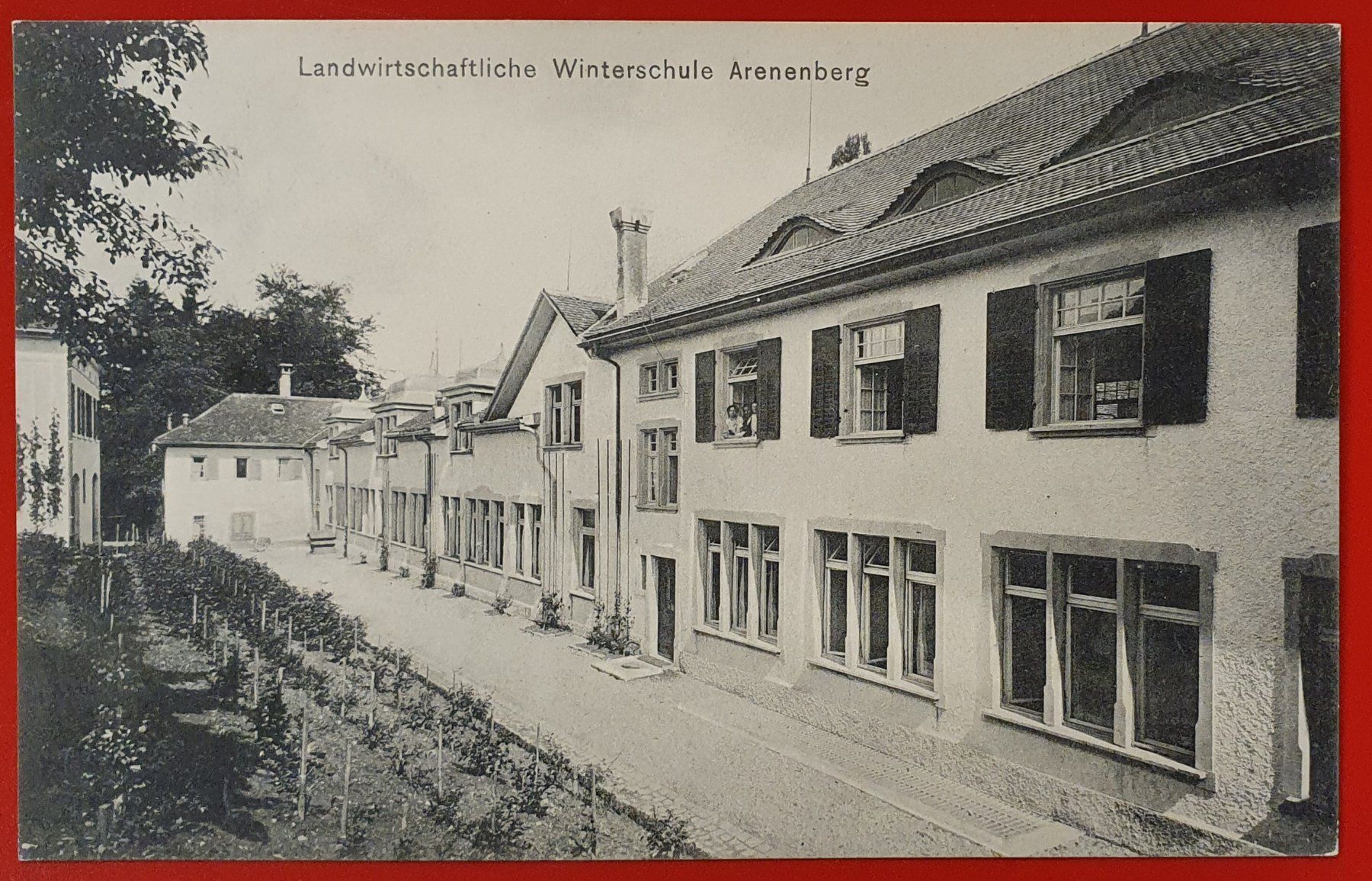 Ansichtskarten: Arenenberg 1913 - Landwirtsch. Schule – Gebraucht aus Kreuzlingen von Rschweiz1