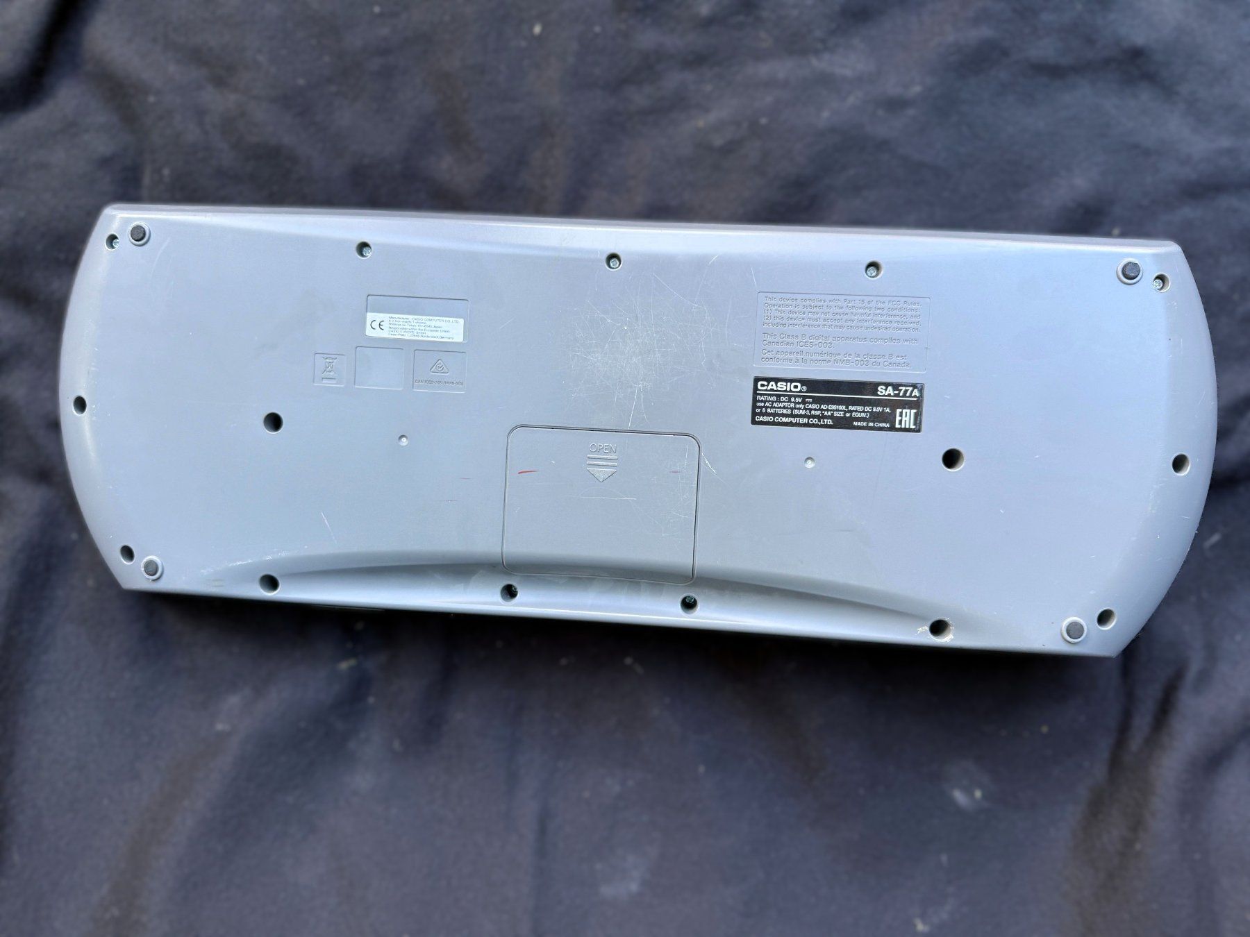 Strumenti musicali: Casio Keyboard SA-77A – Usato da Bern venduto da Jaguar06 1