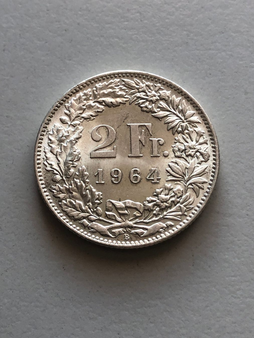 Tutti le monete: 2 Fr. 1964 – Usato da Schötz venduto da Odpa
