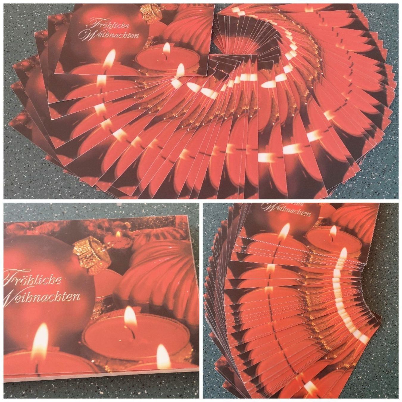 Cartoline: Weihnachts Karten Neu! 50 Stk – Nuovo e nell'imballaggio originale da Widnau venduto da Schurlibua