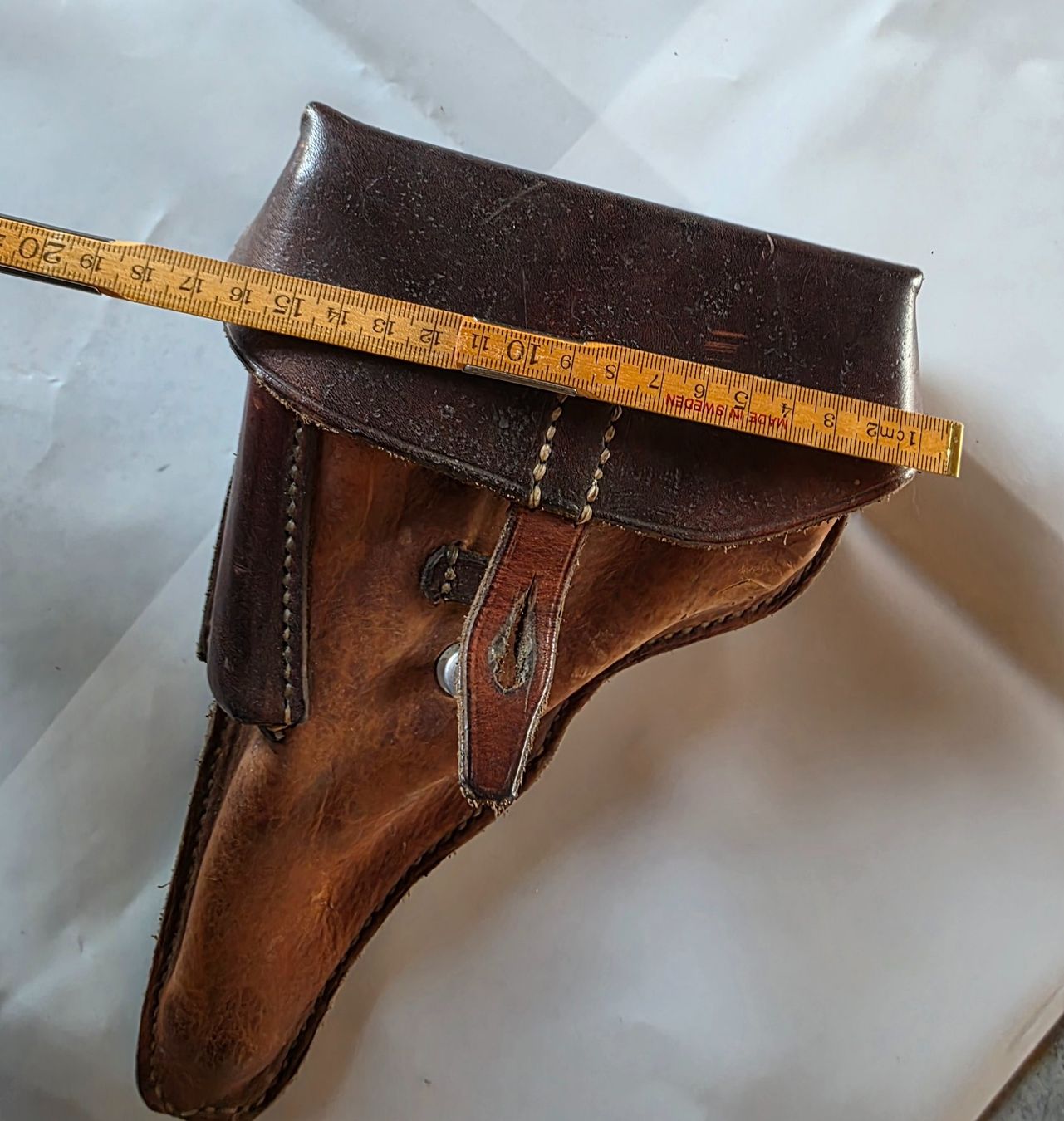 Tiro a segno: Armeeholster aus Leder – Usato da Obermumpf venduto da oiskypoisky 6