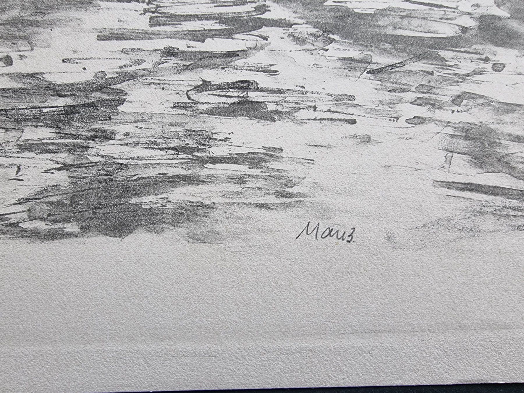 Grafica & Litografie: CURT MANZ LITHOGRAPHIE SIGNIERT – Usato da Gersau venduto da kunst-online 3