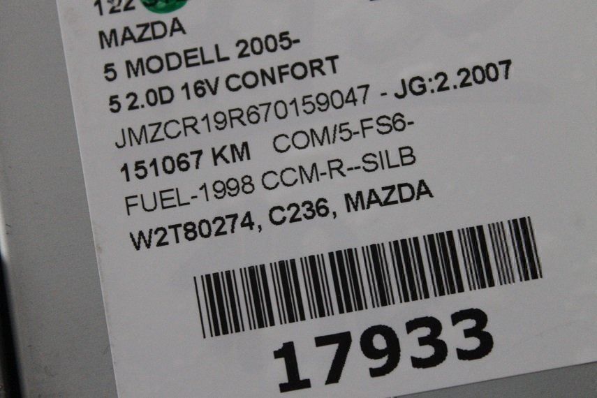 Mazda Alle Autoersatzteile: Mazda Airbag Steuergerät c2366617475 – Gebraucht aus St.Gallen von Seezunge8 4