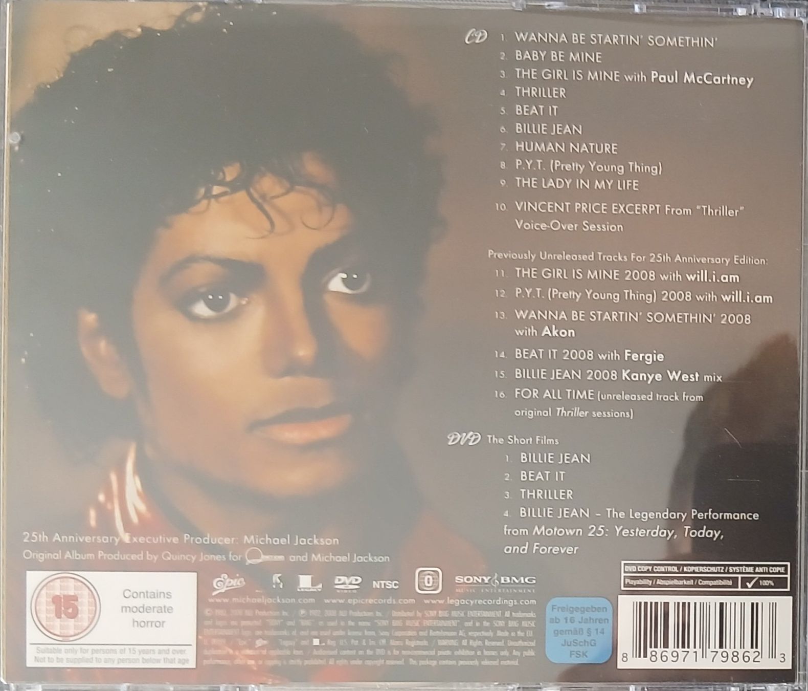 CD: Michael Jackson - Thriller 25 CD/DVD Jubiläumsedition mint – Usato da Dietikon venduto da mih_xsk8 3