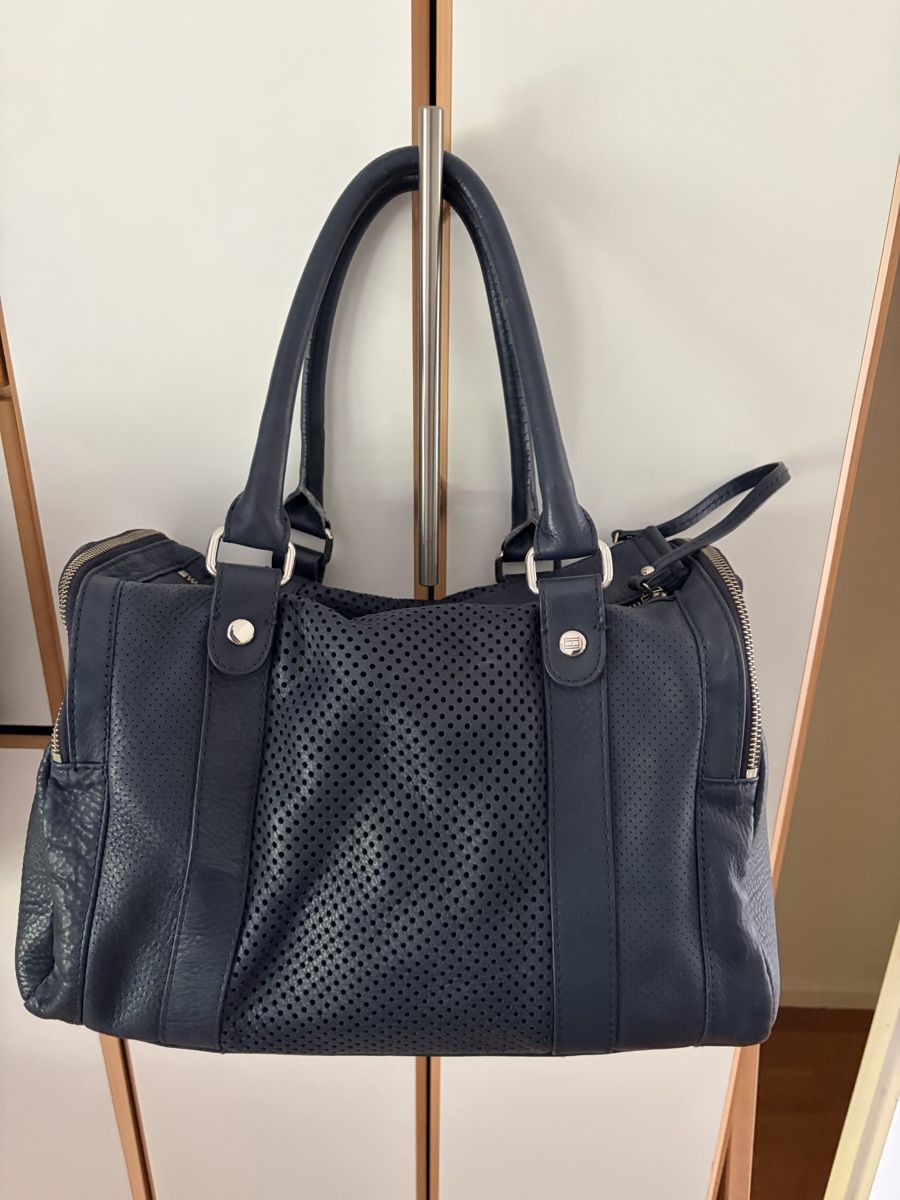 Tommy Hilfiger Borse da donna: Tommy Hilfiger Bowling Bag Ledertasche – Usato da Luzern venduto da THINGS-11