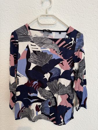 Bonita Shirt Gr. S (rosa blau weiss)