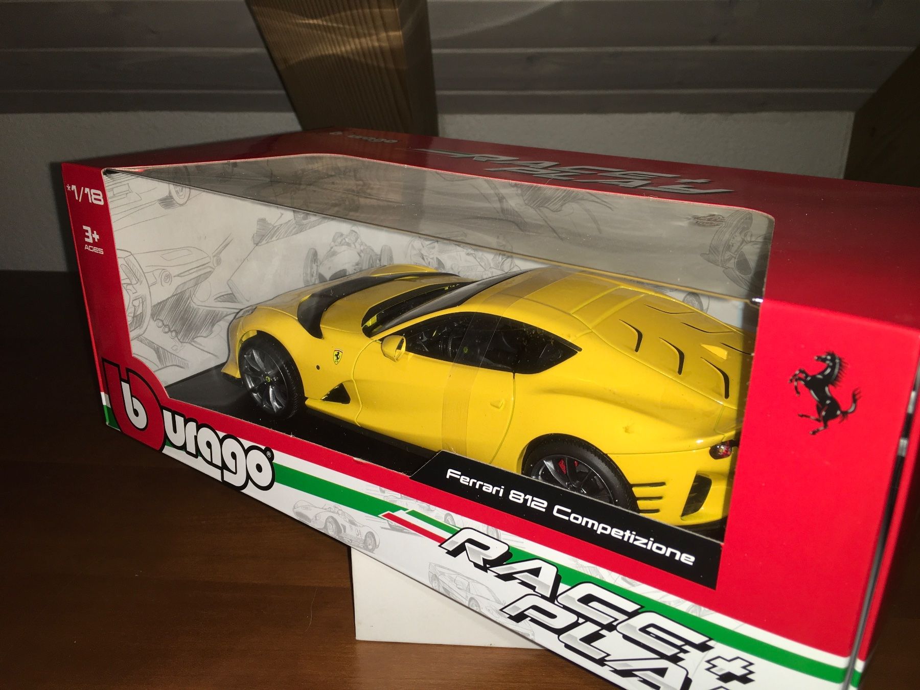 Ferrari Modellini d'auto: Ferrari 812 Competizione 1/18 – Nuovo e nell'imballaggio originale da Wohlen AG venduto da PrivatSammlung 2