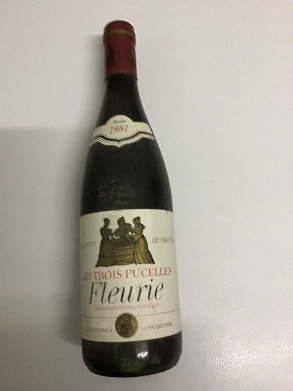 Wein: Fleurie, les Trois Pucelles, Jg 1981 – Neu (gemäss Beschreibung) aus Glattbrugg von Rene1766 2