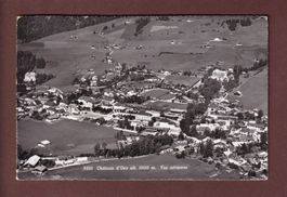 CHÂTEAU D'OEX - Vue aérienne - 1960