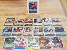 One Piece TCG The Best Serie verschiedene Karten