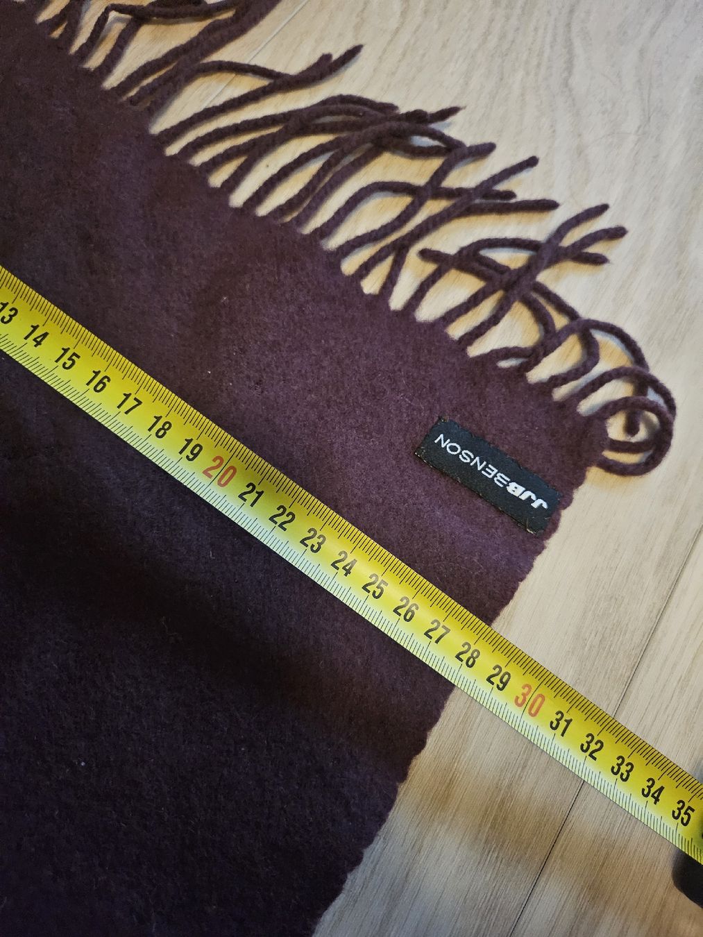Foulard & Sciarpe: Écharpe chaude JJB Benson bordeaux – Usato da La Joux FR venduto da car_ck96 3