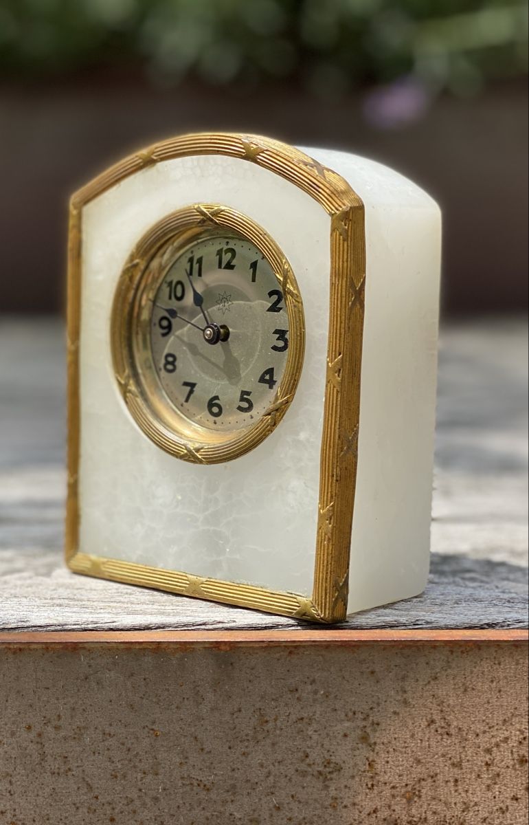 Junghans Orologi: Antike Junghans Jugendstil-Uhr (ca. 1910) – Usato da Winterthur venduto da Crazycorner 2