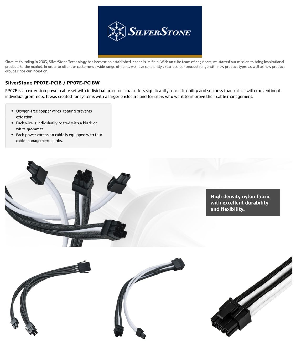 Cavi: 2 x Silverstone SST-PP07E-PCIB - GPU Power extensions 25 cm – Usato da Bex venduto da jqu_fnk6 7