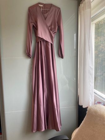 Neues, elegantes Maxikleid von Sivane, Gr. 40 (S-M), Mauve