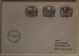 Z31) 1984 FDC Satz mit vollstempel