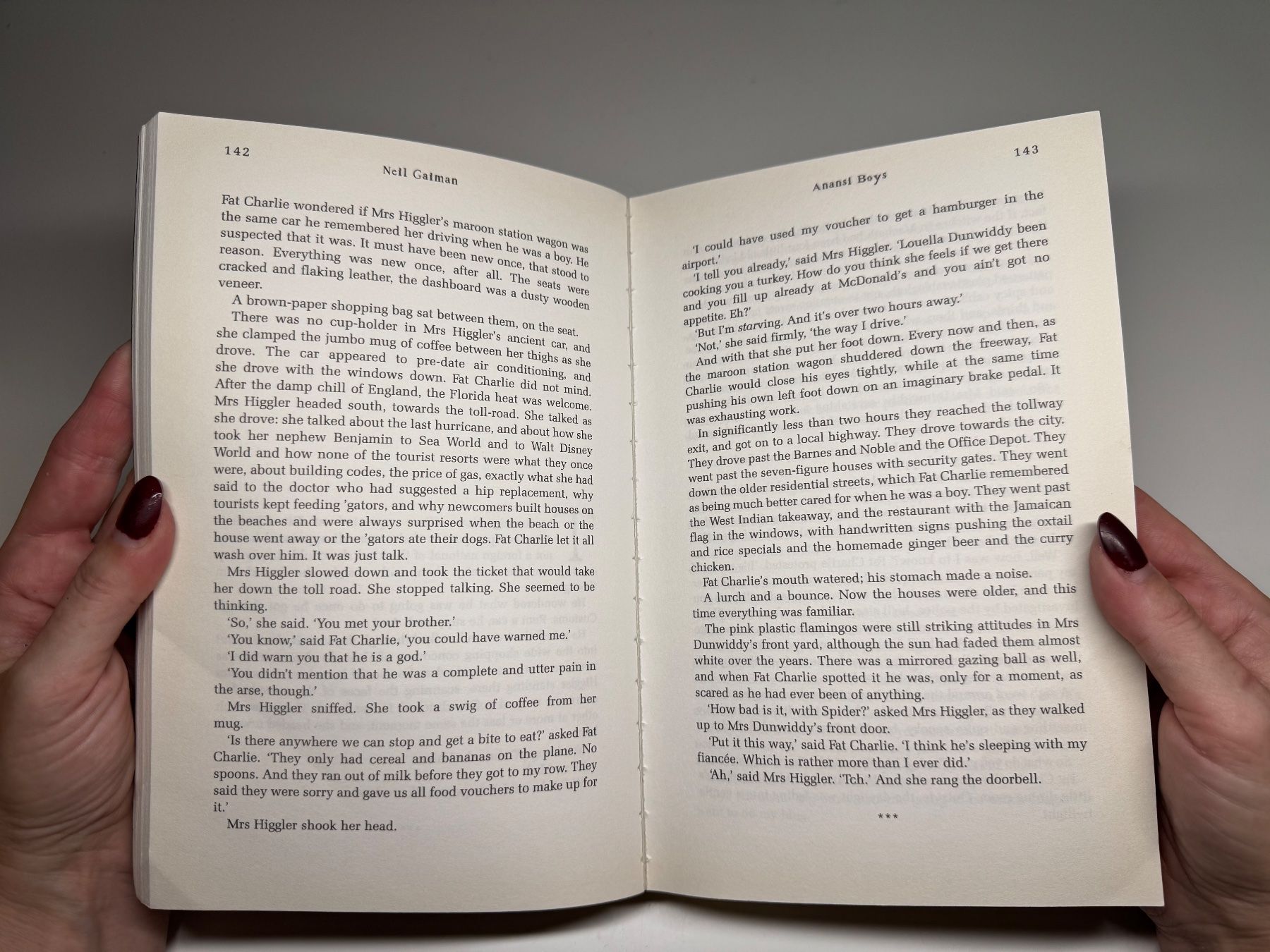 Bücher: NOVEL: Neil Galman, Anansi Boys – Gebraucht aus Grosswangen von English_books 5