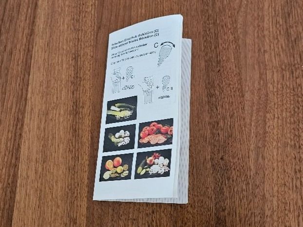 Elettrodomestici da cucina: Gemüse- und Früchteraffel – Usato da Bottighofen venduto da Miatax5 3