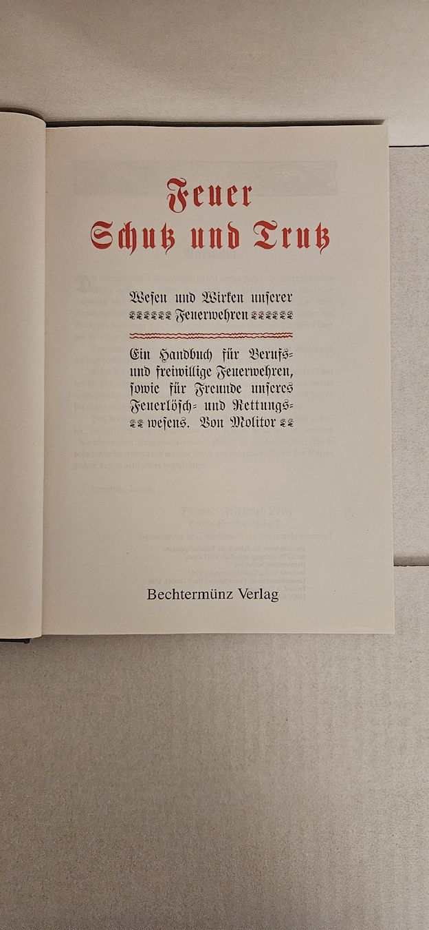 Libri: Feuer Schutz und Trutz - 1997 – Usato da Wangen SZ venduto da Auction-Sea 2