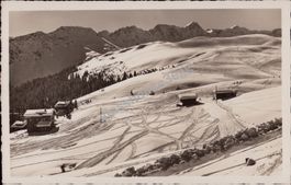 AK 1937 Arosa. Tschuggen mit Erzhorn.