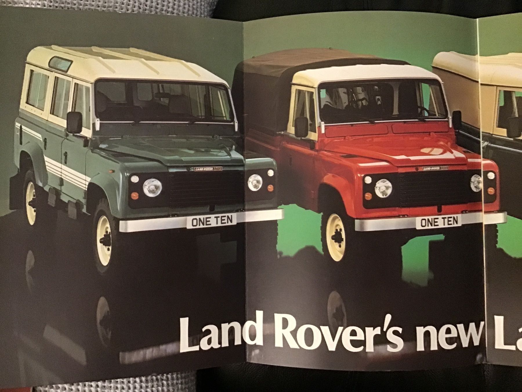Land Rover Documenti: Land Rover 110 Verkaufsprospekt – Usato da Scherzingen venduto da Starseller62 1