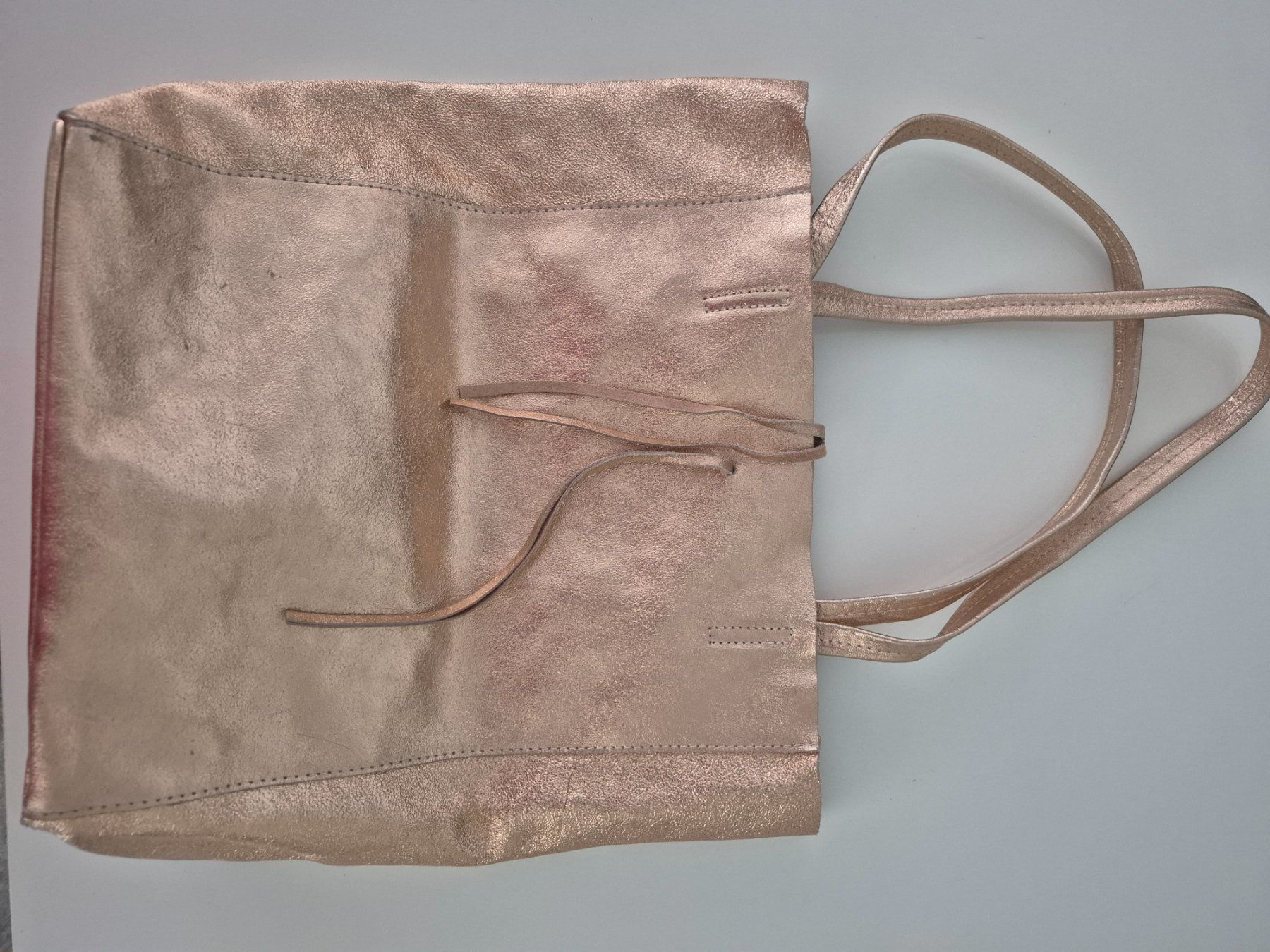 Taschen für Damen: Tasche Rosé Gold mit Pochette – Gebraucht aus Rüfenacht BE von Clarafi 2