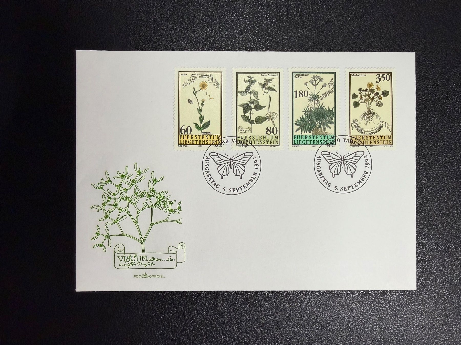 Tous les timbres: Liechtenstein FDC 1995 – D'occasion à oberrüti par jeanmei