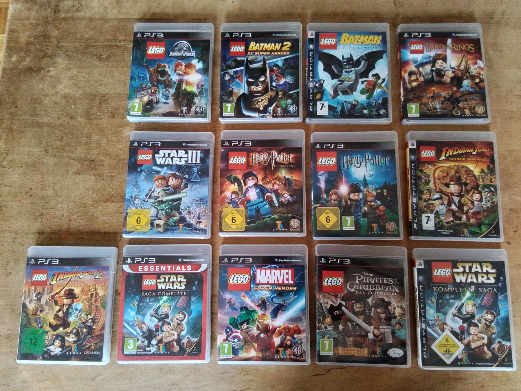 Sony Jeux: 13 jeux PS3 Lego – D'occasion à Courgenay par Romano-Athletics