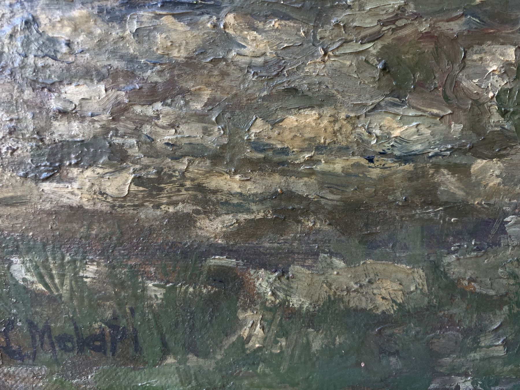 Tableaux: Ölbild, Landschaft – D'occasion à Wetzikon ZH par artefix 1