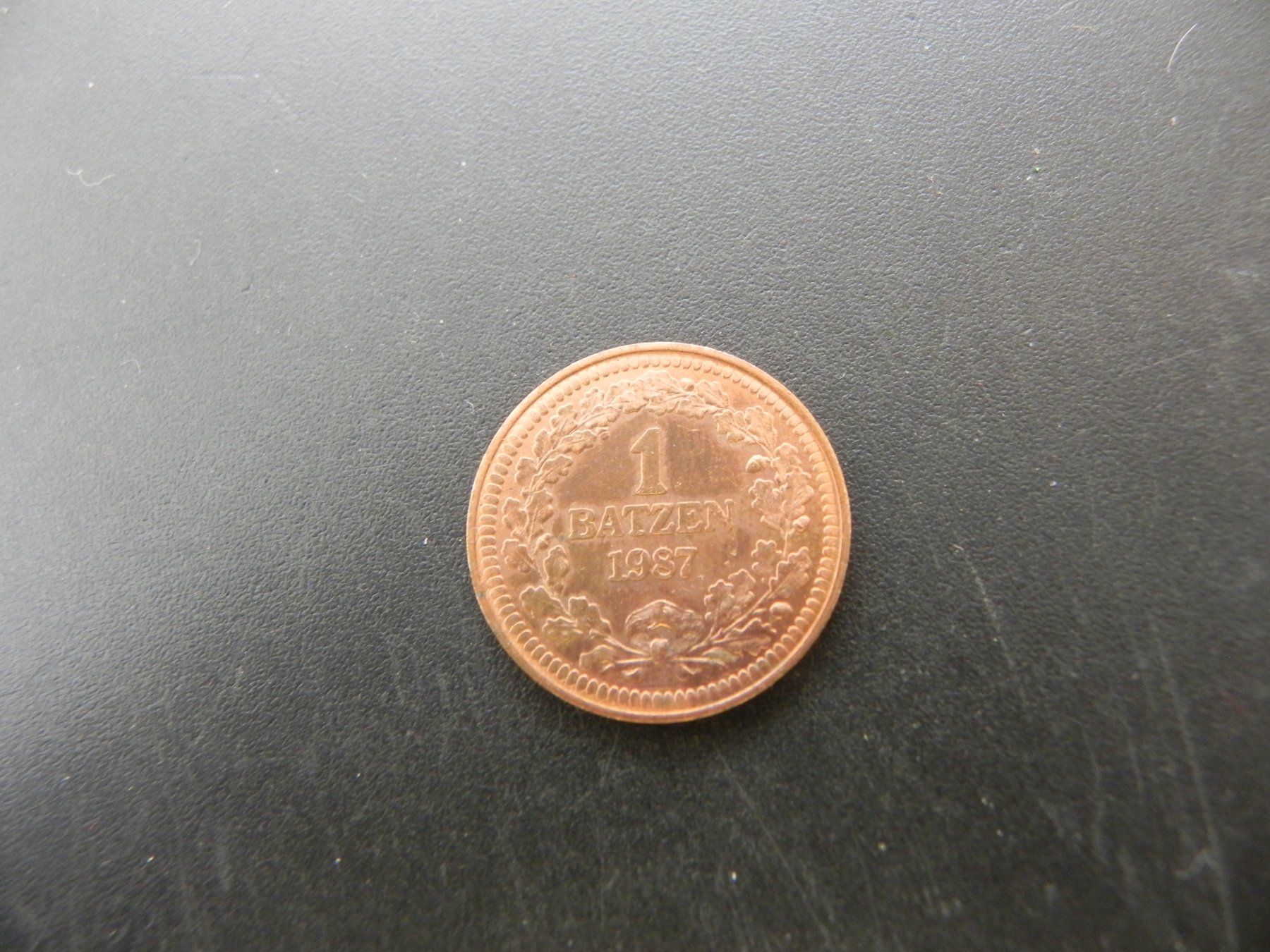 Médailles: Medaille Zofingen 1 Batzen 1987 – D'occasion à Biel/Bienne par Gogolozi