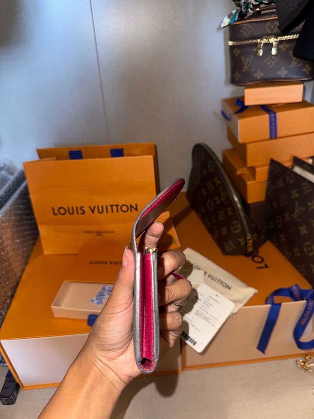 Louis Vuitton Portemonnaies: Louis Vuitton rosalie wallet Y2019 – D'occasion à Widnau par Pukpan_99 7