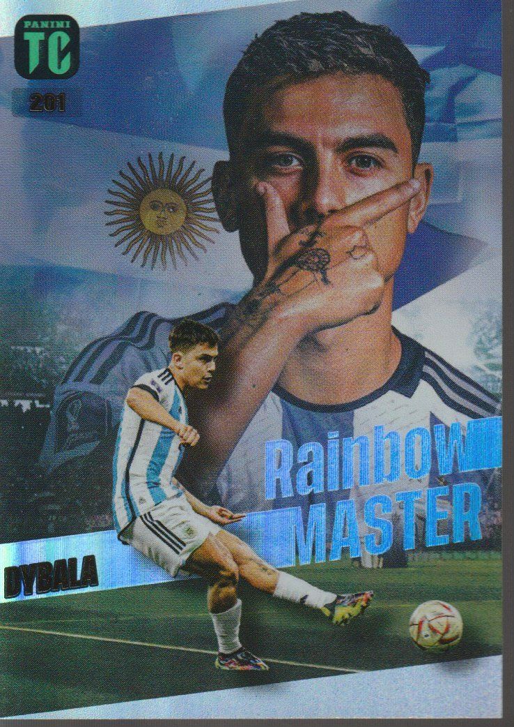 Panini Carte collezionabili: PANINI Card TOP CLASS 23 Rainbow Master  FOIL 201 DYBALA – Nuovo (secondo la descrizione) da Vezia venduto da Aquarius_Age