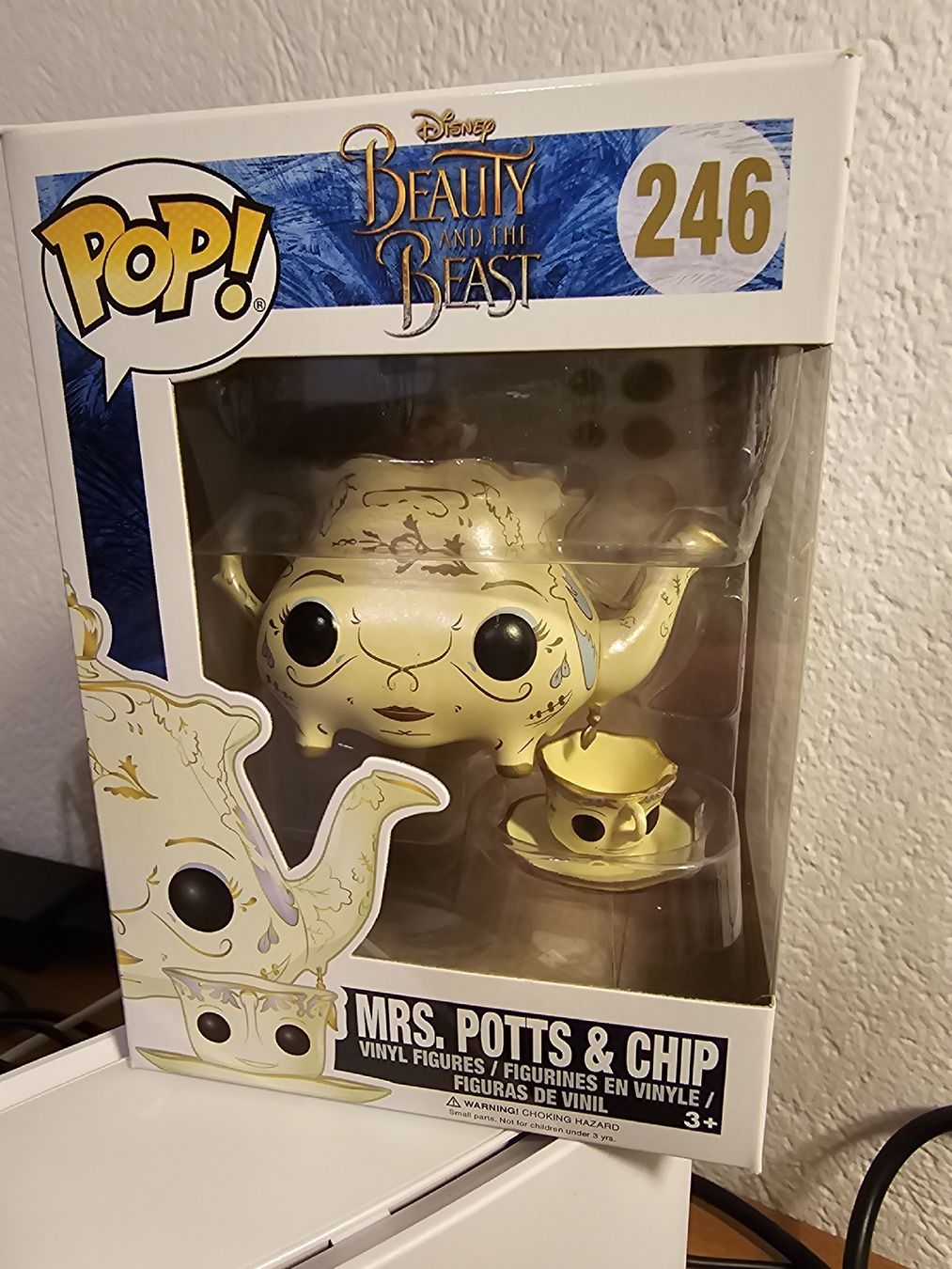Funko Statuette: Funko Pop Mrs Potts & Chip 246 Disney – Nuovo (secondo la descrizione) da Veytaux venduto da Muchmuche