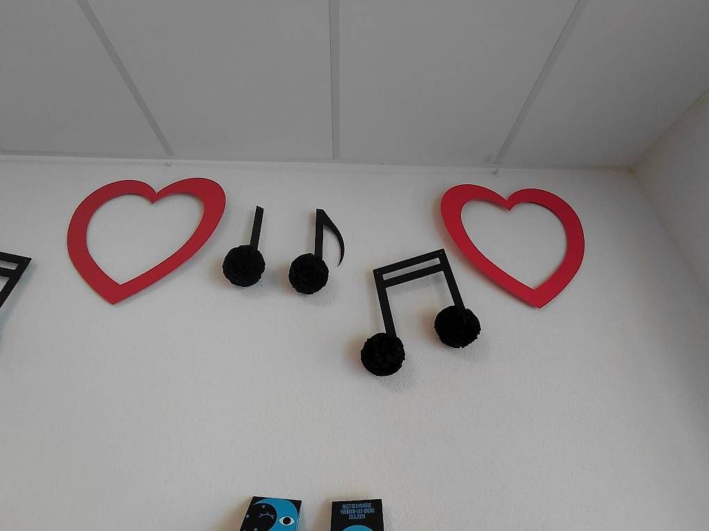 Tutte le decorazioni: Décoration notes de musique à suspendre – Usato da Yverdon-les-Bains venduto da SergeP0102 2