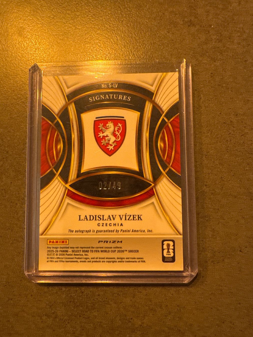 Topps Carte collezionabili: Panini Select Ladislav Vizek auto /49 – Nuovo (secondo la descrizione) da Winterthur venduto da Fischinho 1