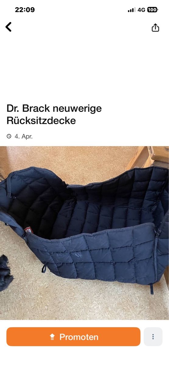 Coperte: Hunde Autoschutzdecke dr. Brack – Nuovo (secondo la descrizione) da Meiringen venduto da Bignoddy