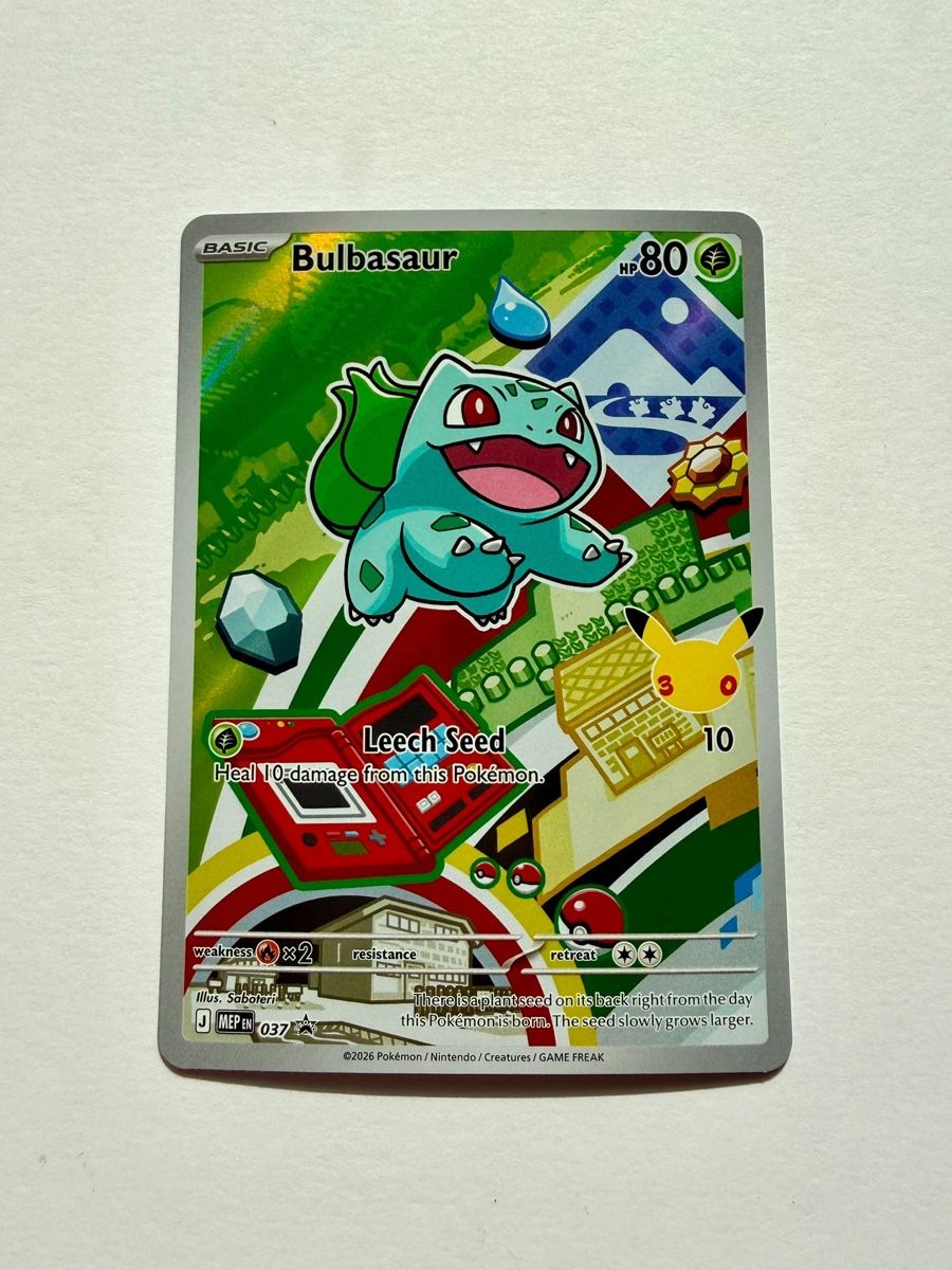 Pokémon Carte collezionabili: Pokémon MEP Bulbasaur 037 EN – Nuovo (secondo la descrizione) da Läufelfingen venduto da Seraphim13