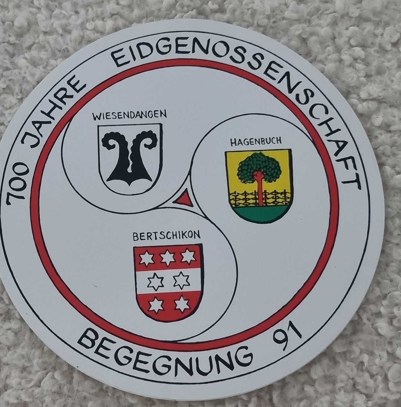 Sticker: 700 Jahre Eidgenossenschaft! – Nuovo (secondo la descrizione) da Zweidlen venduto da VG159