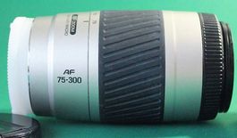 Minolta 4,5-5,6/75-300mm AF f.Sony/Minolta silber.