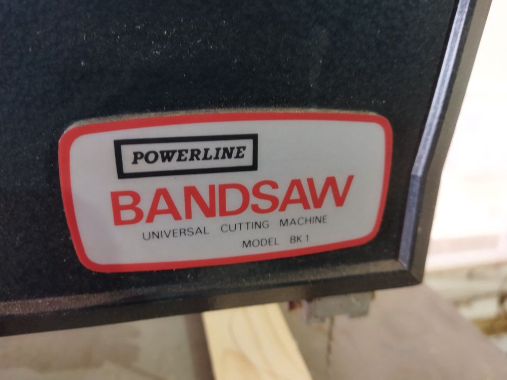 Powerline deals bandsaw bk1