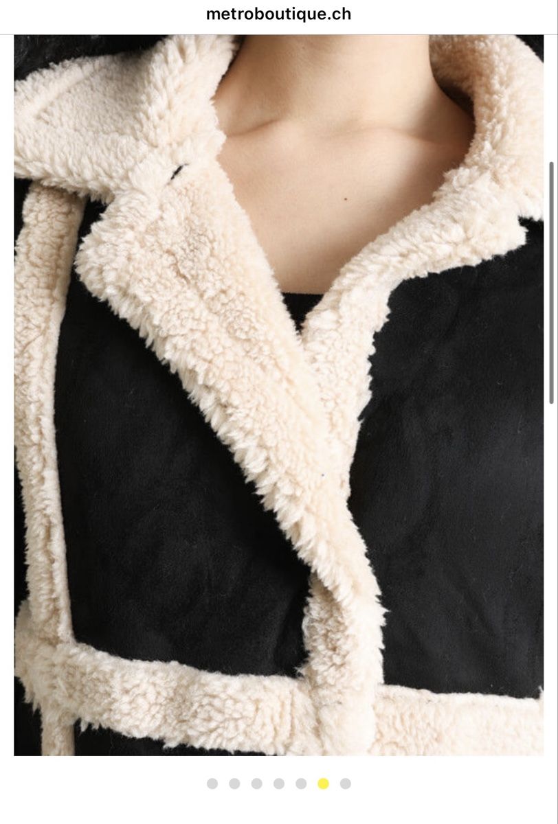 Manteaux: Shearling Mantel Gr.L/40 – Neuf (Voir description) à Biel/Bienne par do__q8td 5