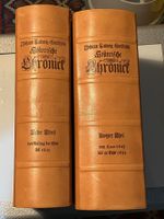 j.l. gottfried, historische chronik, faksimilie, 1979, leder